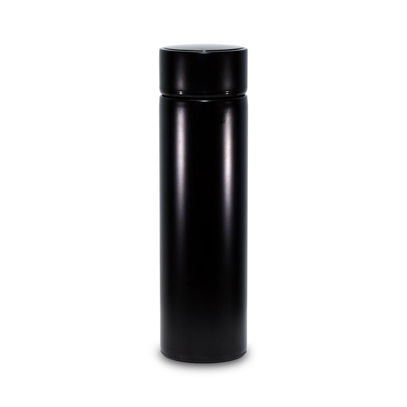 Insulated Smart Thermal Bottle With Real Time Temparature Display : Black